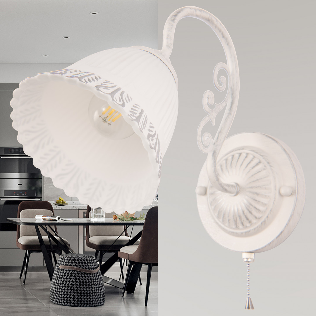 Настенное бра Arte Milano Am340800 340800/1W WT+SL