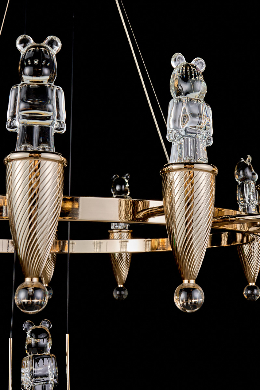 Подвесная люстра LEON Joli LE3024/850 GD