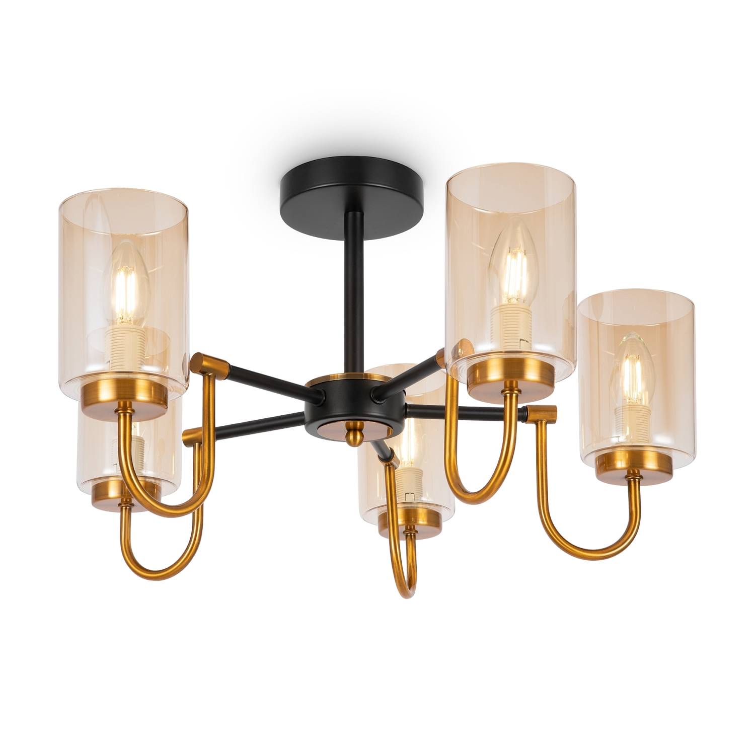 Потолочная люстра Freya Jewel FR5321CL-05BZ