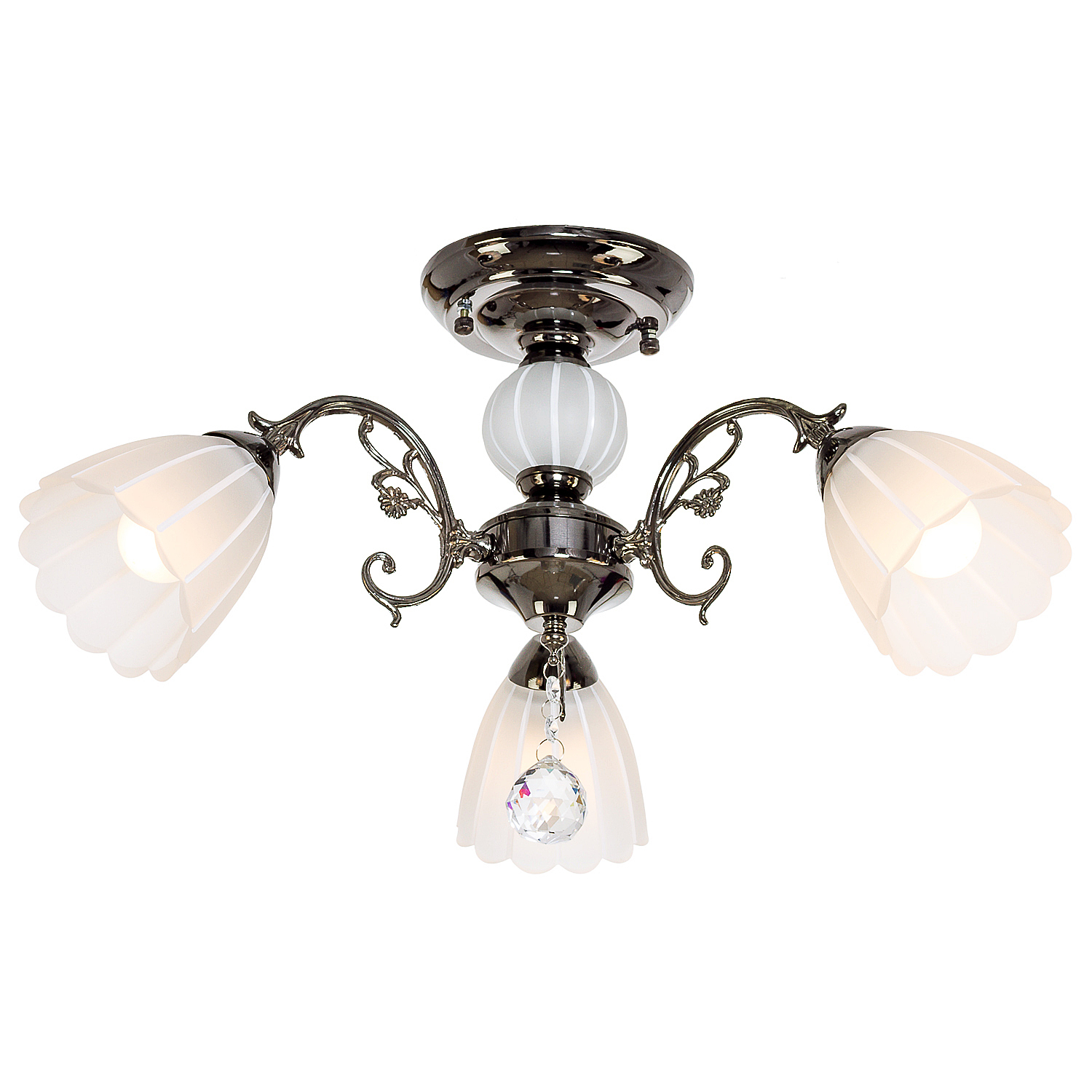 Потолочная люстра ЭкономСвет 4671 4671/3AN WT