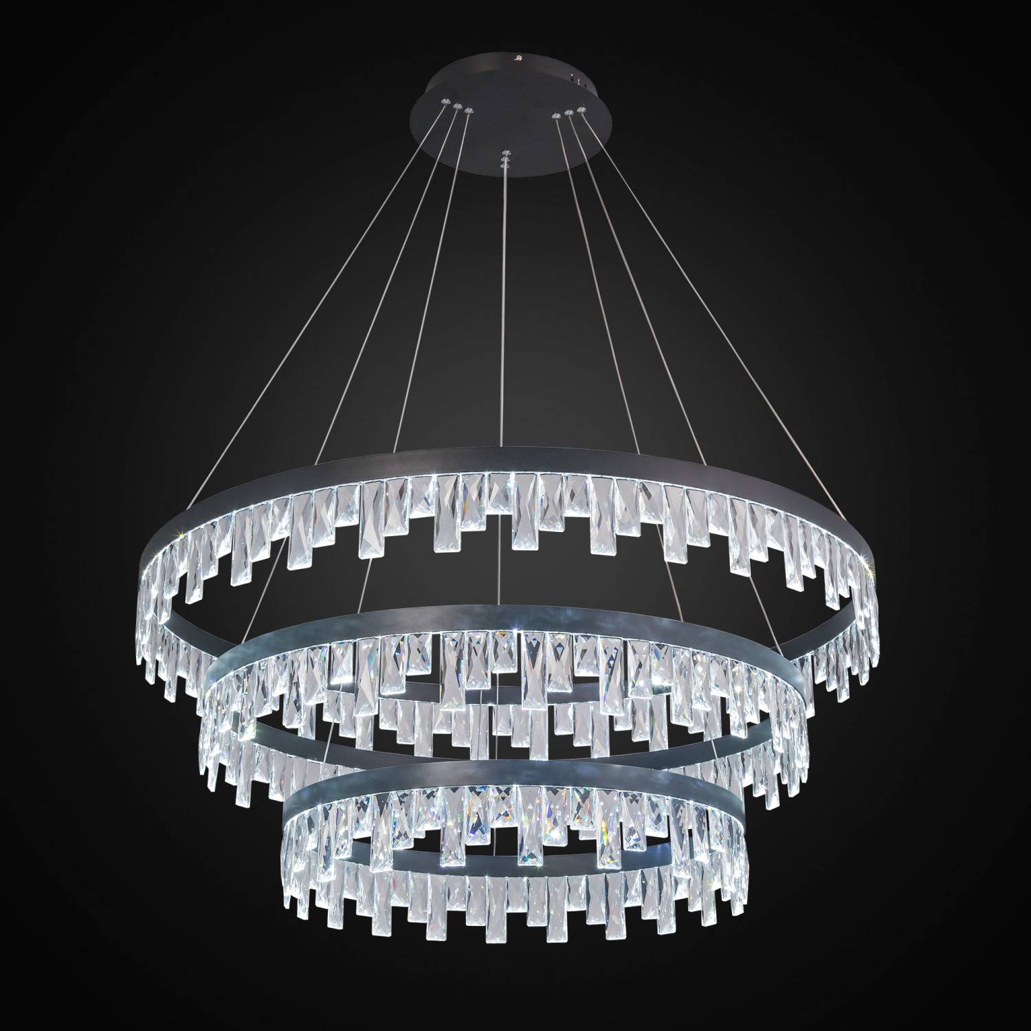 Подвесная люстра Citilux Celeste Nero EL320P120.1