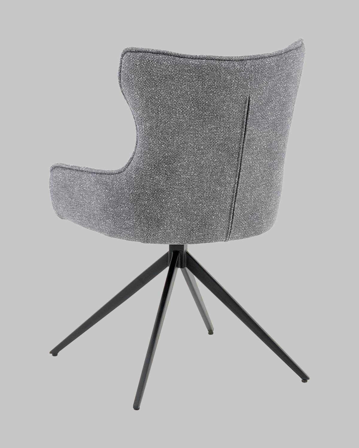 Стул вращающийся Stool Group Carlene DC-2409007 grey FL07