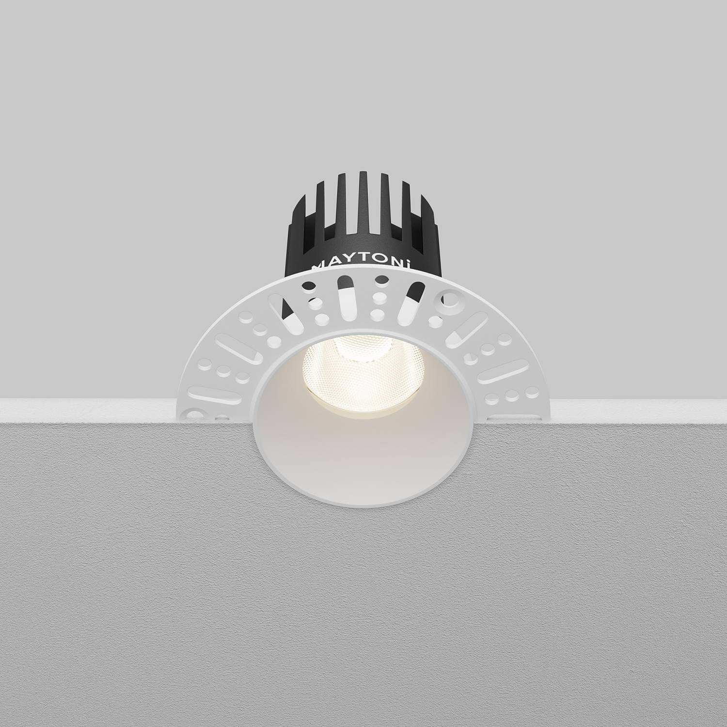 Встраиваемый светильник Maytoni Dip DL119-10W-4K-TRS-W