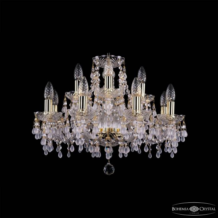 Подвесная хрустальная люстра 1410 Bohemia 1410/8+4/195 G V0300