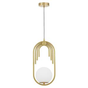 Светильник подвесной Lumina Deco Zanetti LDP 5522-1 WT+MD