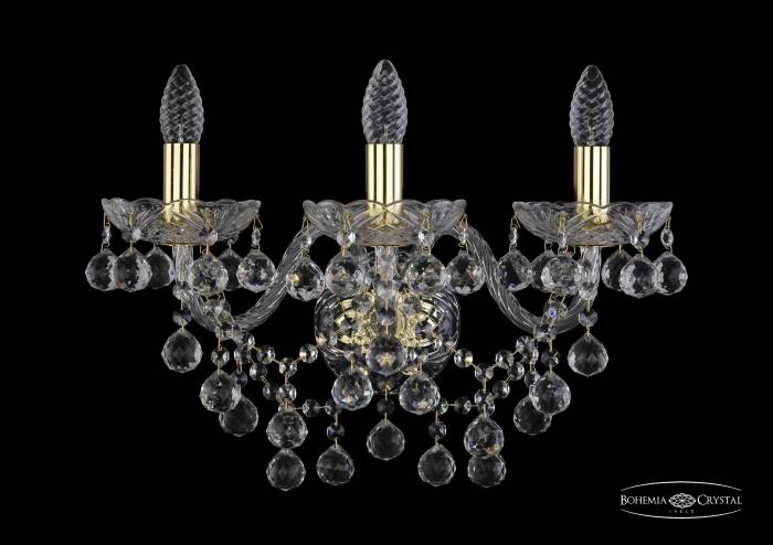 Настенное бра Bohemia 1409 1409B/3/195/XL/G