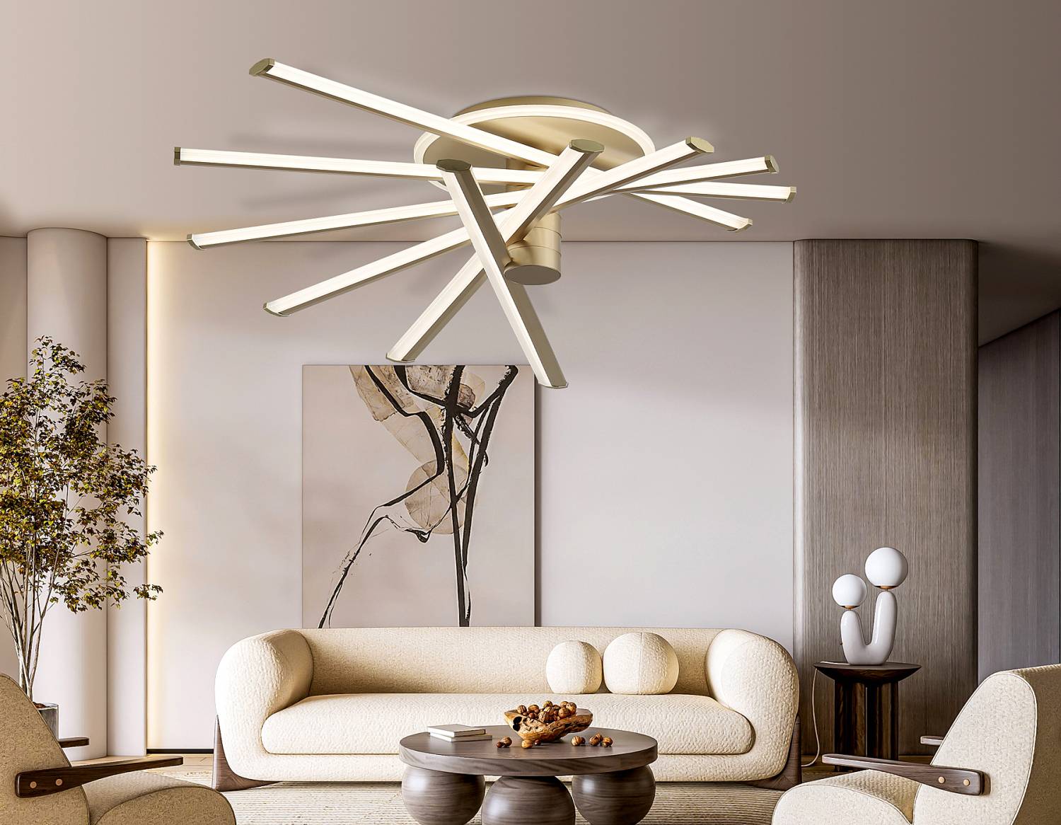 Потолочная люстра Ambrella LineTech FL6234