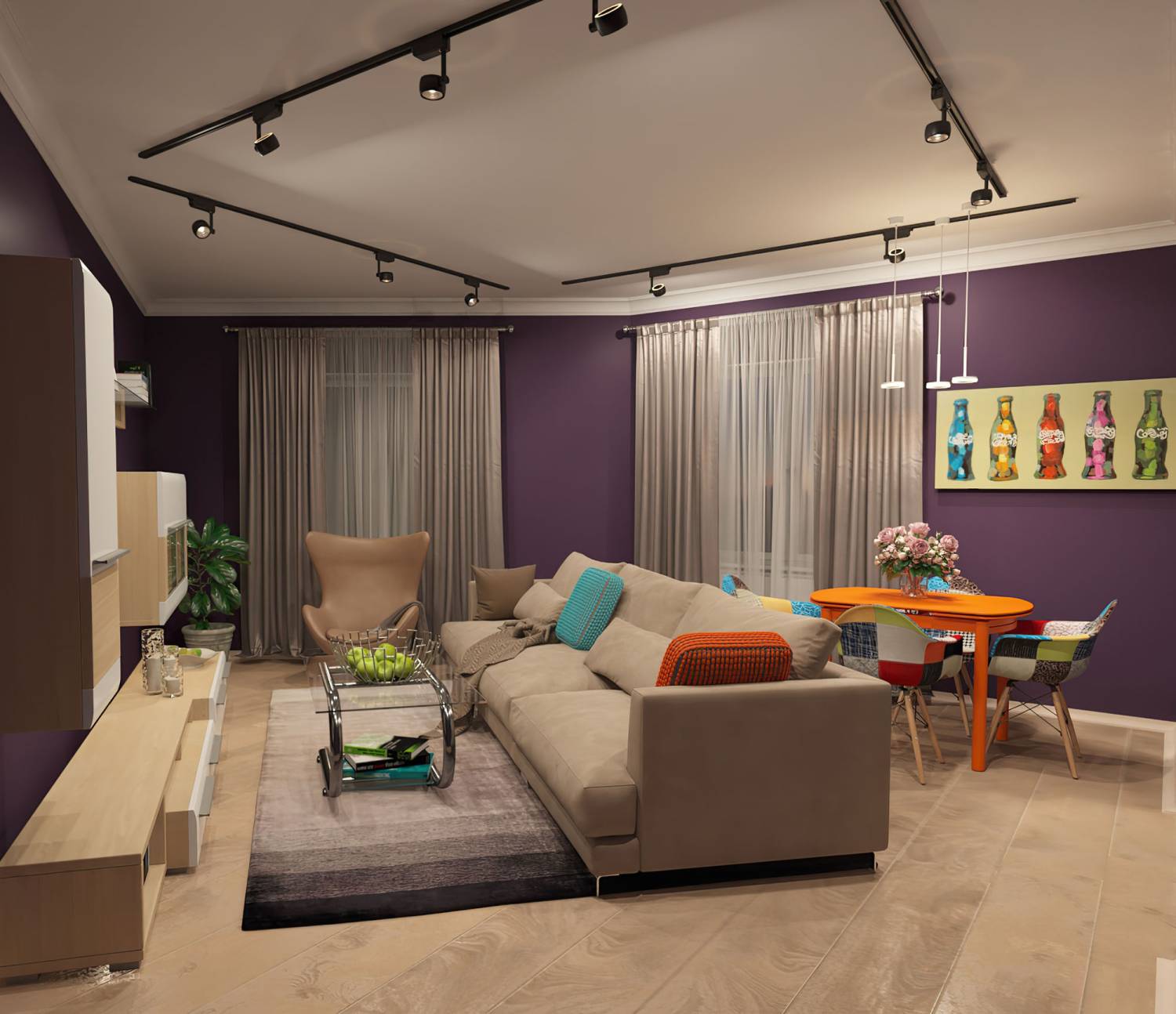 Трековый светильник Denkirs DK640 DK6404-BK