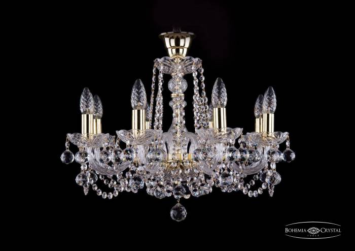 Потолочная люстра Bohemia 1402 1402/8/195 G Balls tube