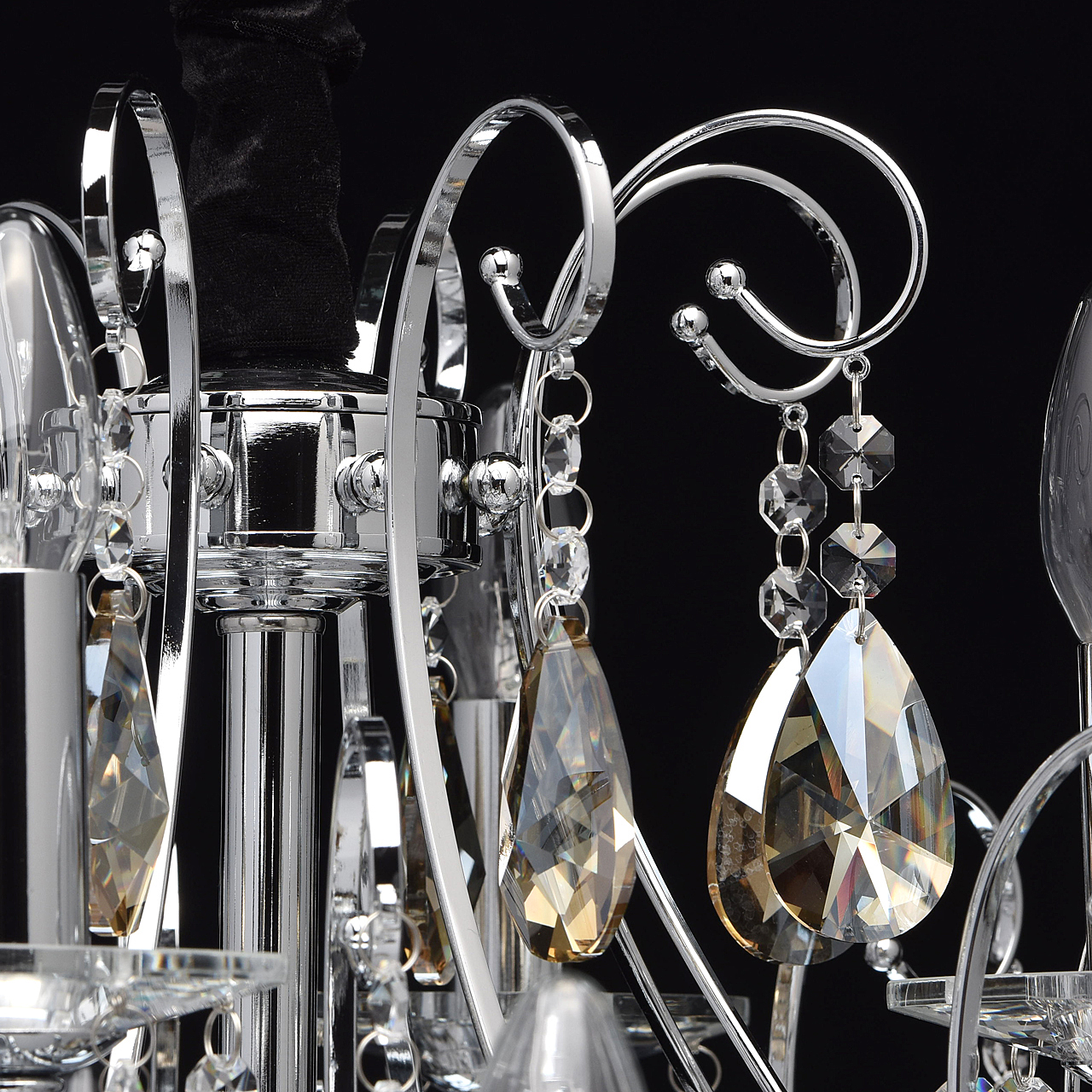 Подвесная хрустальная люстра Сюзанна Chiaro 458011012