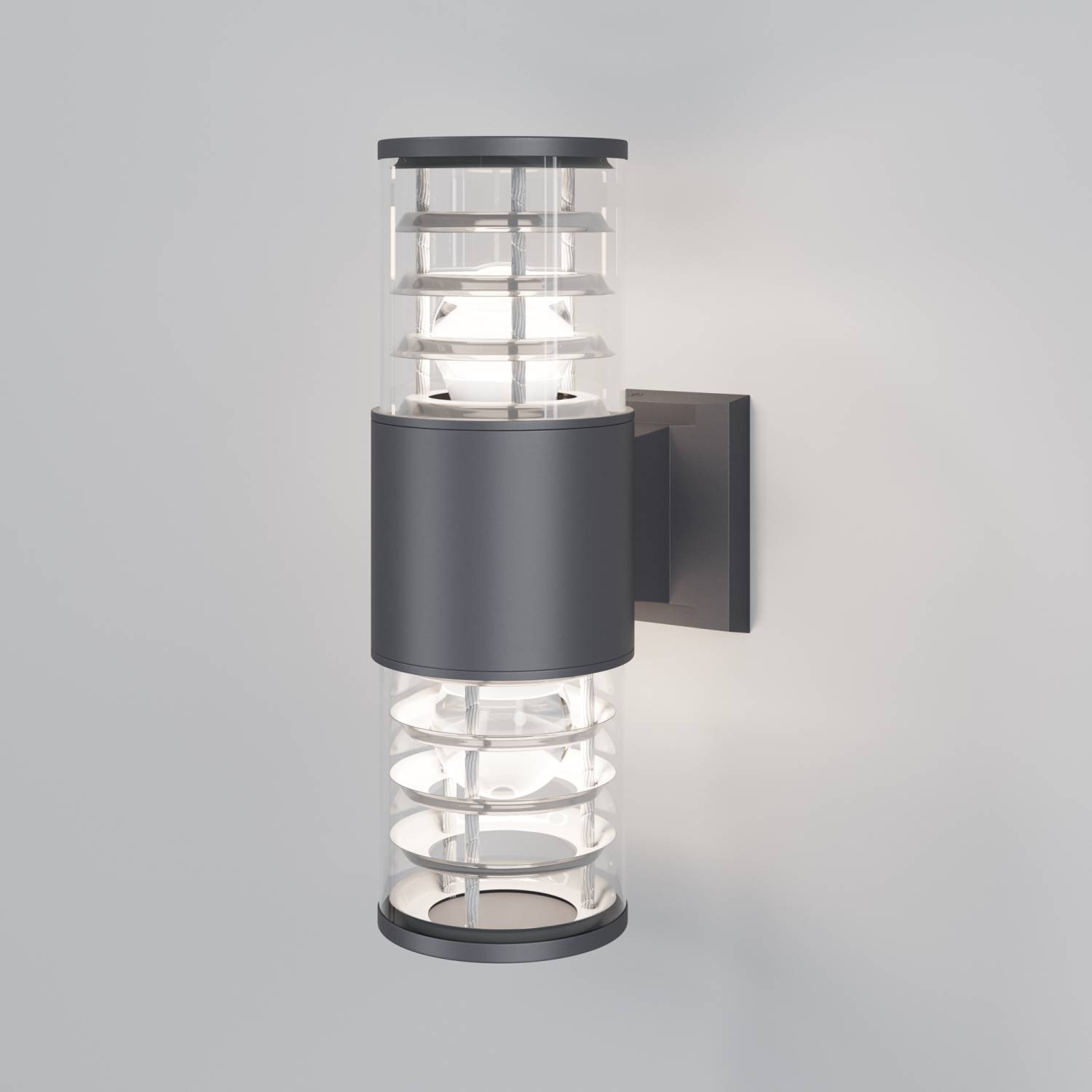 Уличный настенный светильник Maytoni Bronx O576WL-02GR