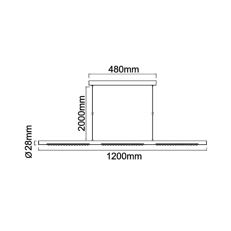 Светильник подвесной Mantra Meca 9119