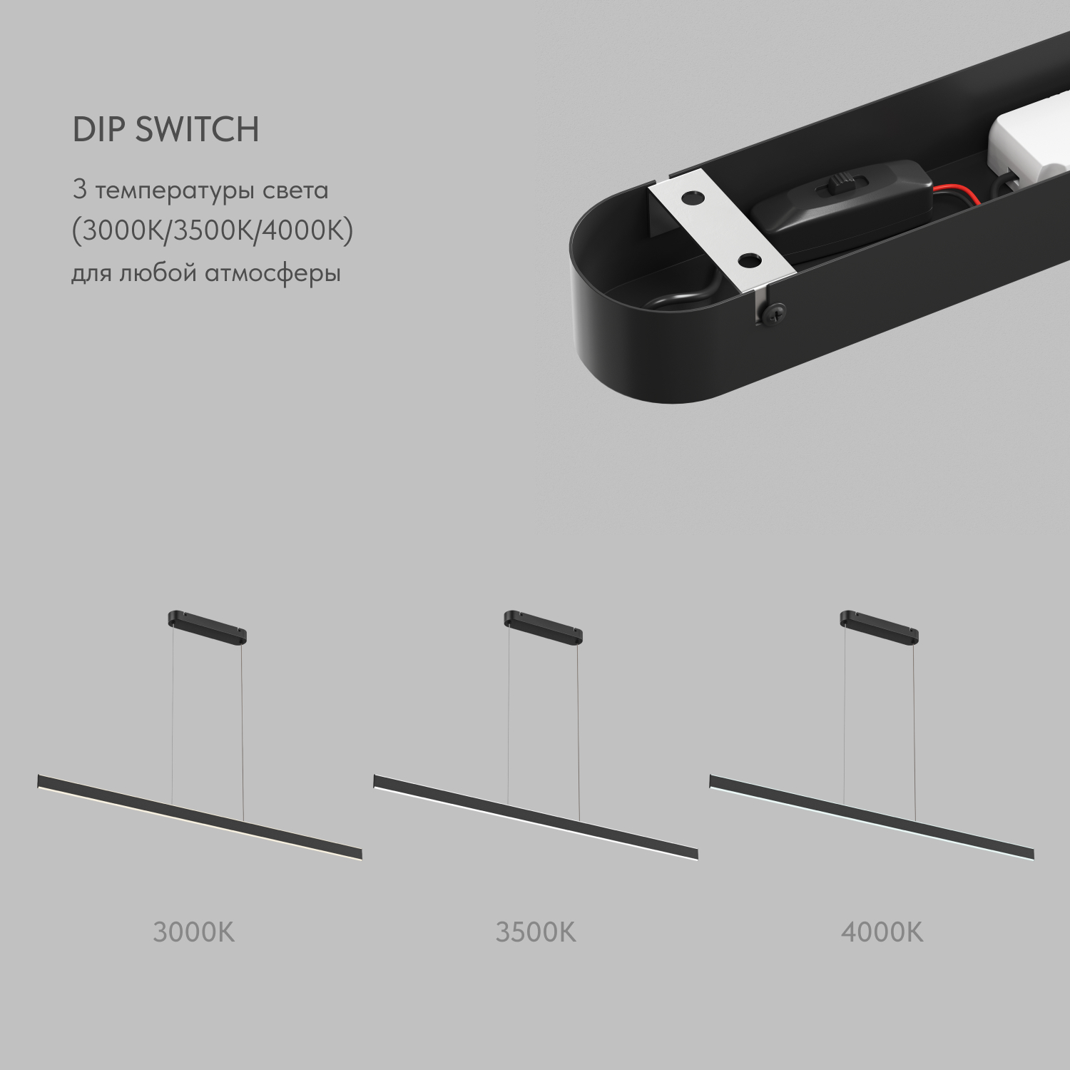 Светильник подвесной Denkirs Rayline DK6733-BK