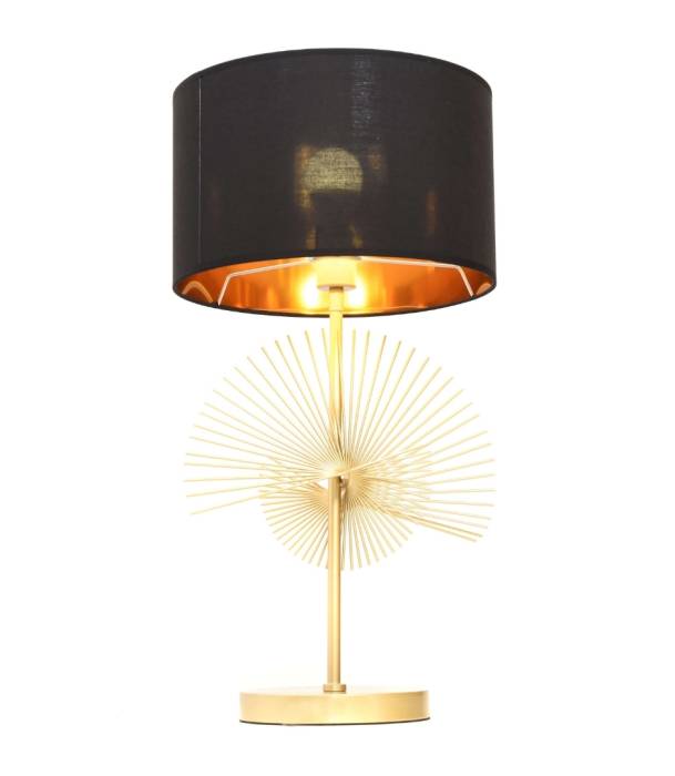 Настольная лампа Lumina Deco Fonti LDT 5534 GD+BK Настольная лампа Lumina Deco Fonti LDT 5534 GD+BK