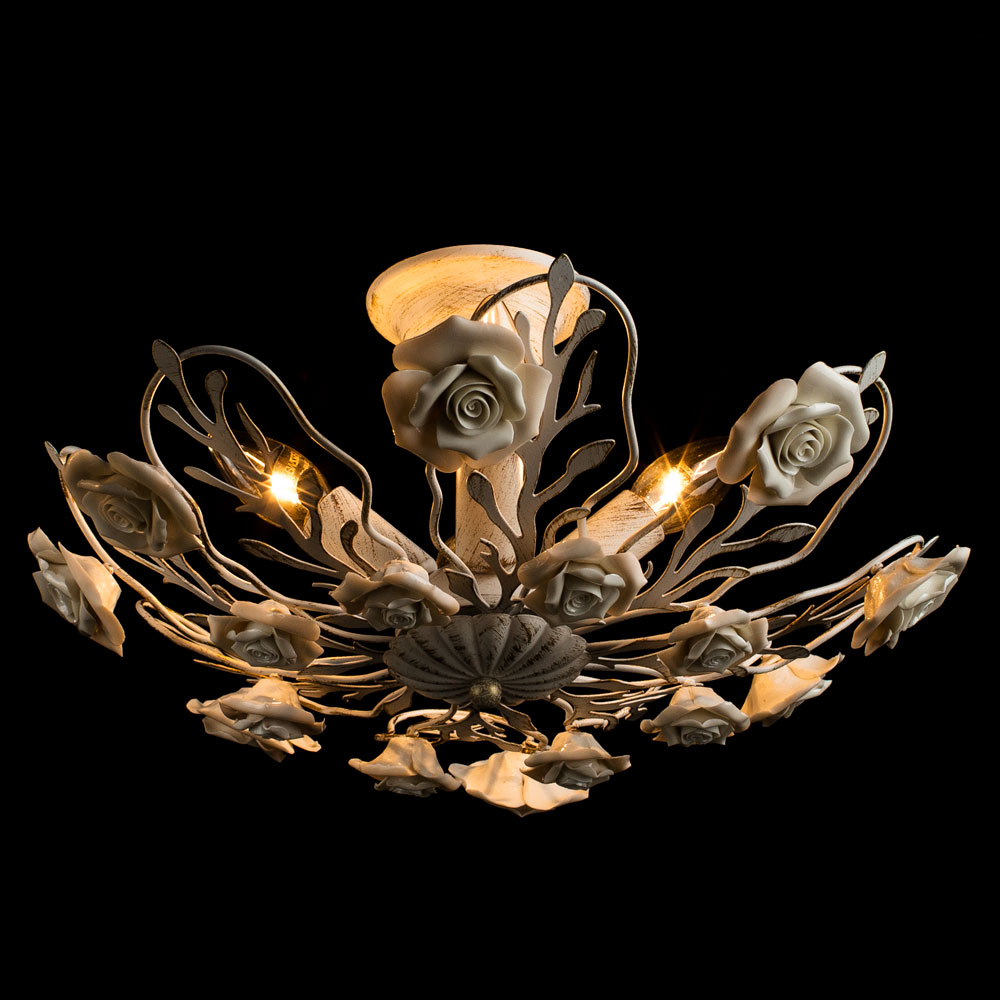 Потолочная люстра Arte Lamp Gemma A6356PL-4WG