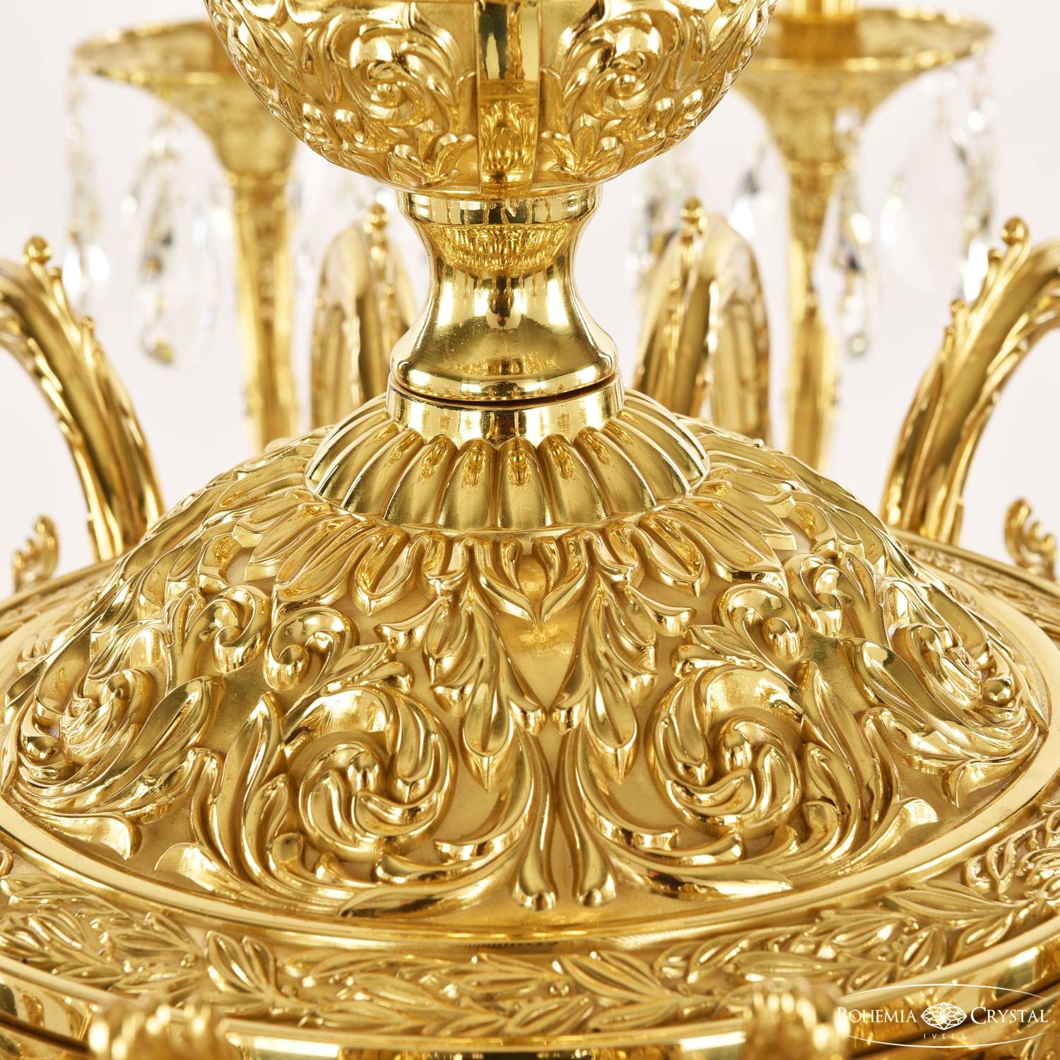 Подвесная хрустальная люстра 7101 Bohemia 71101/16/360 B G