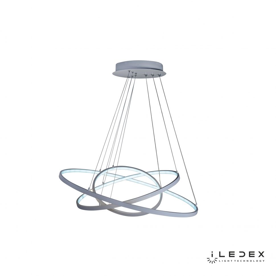 Подвесная люстра ILedex Axis D098-3 (800x600x400) WH