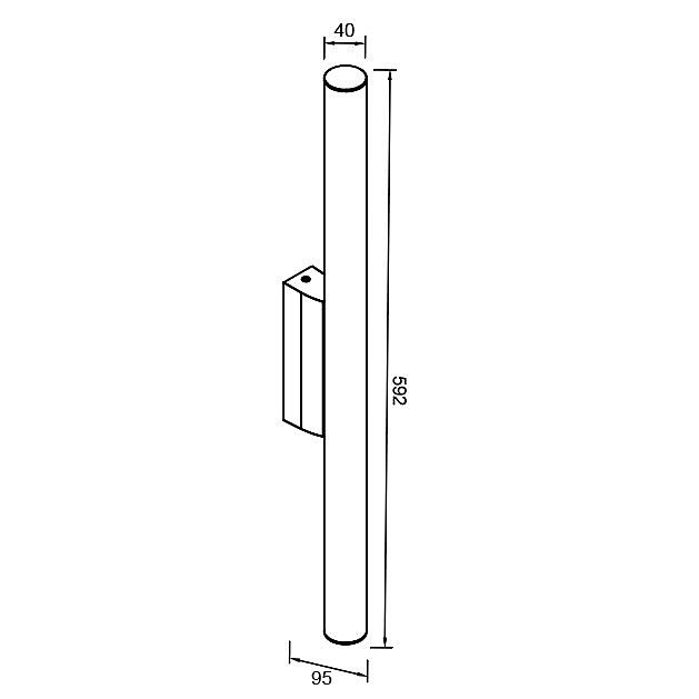 Подсветка зеркал и полок Mantra Antiga 9256