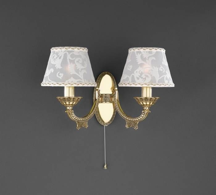 Настенное бра с выключателем Reccagni Angelo 7532 A 7532/2 Настенное бра с выключателем Reccagni Angelo 7532 A 7532/2