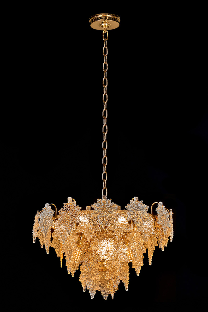 Подвесная люстра LEON Erable LE3002/600 GD