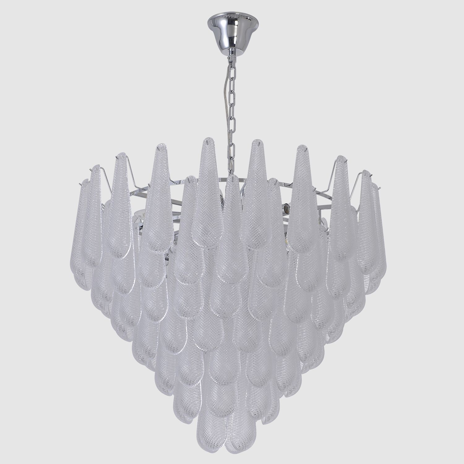 Подвесная люстра Crystal Lux Fontain FONTAIN SP18 CHROME