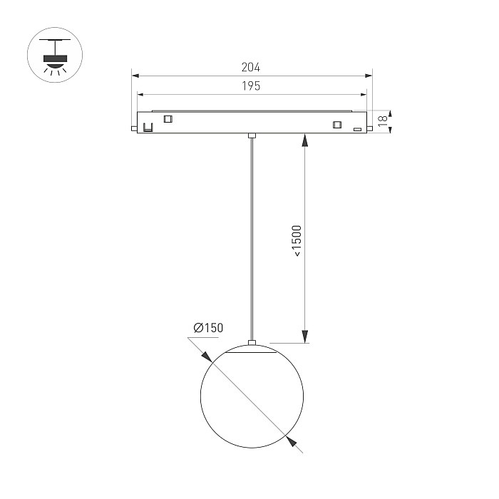 Трековый светильник Arlight Mag-Orient 036049