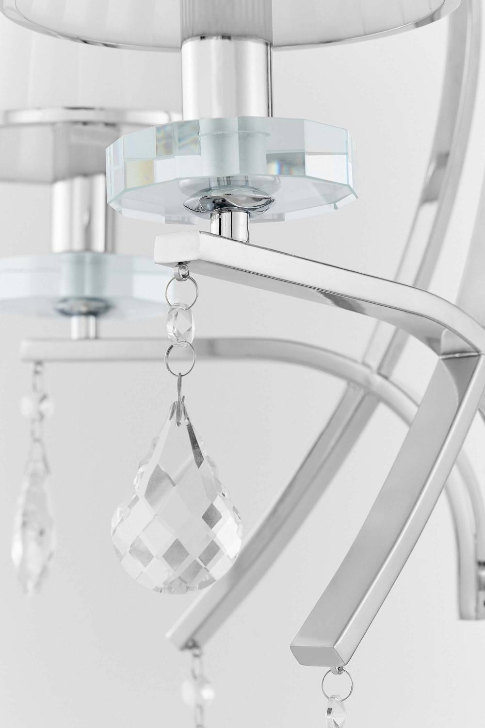 Настенное бра Lumina Deco LDW 66247-2 WT+CHR