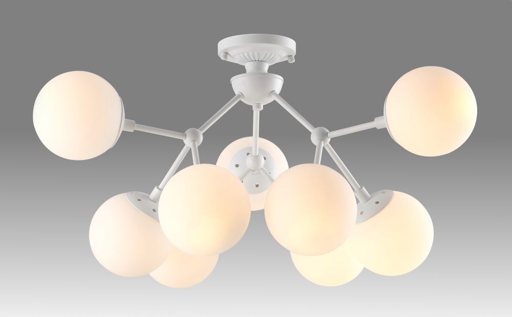 Потолочная люстра Crystal Lux Medea MEDEA PL9 WHITE