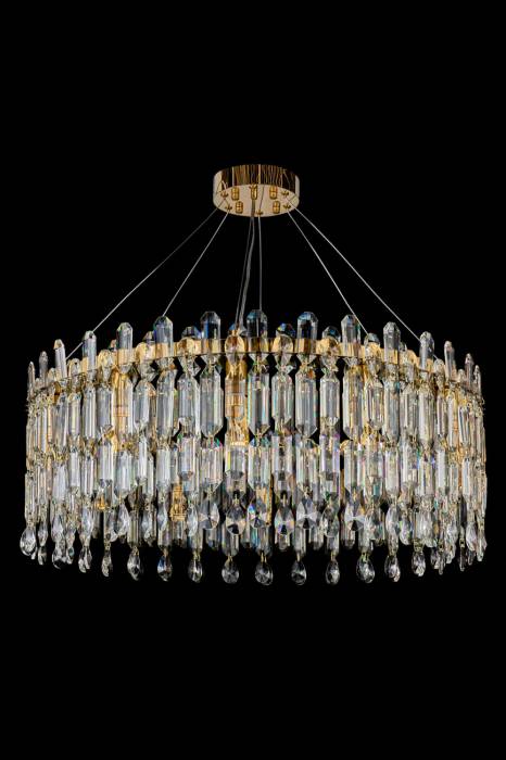 Подвесная люстра LEON Elien LE3001/800 GD