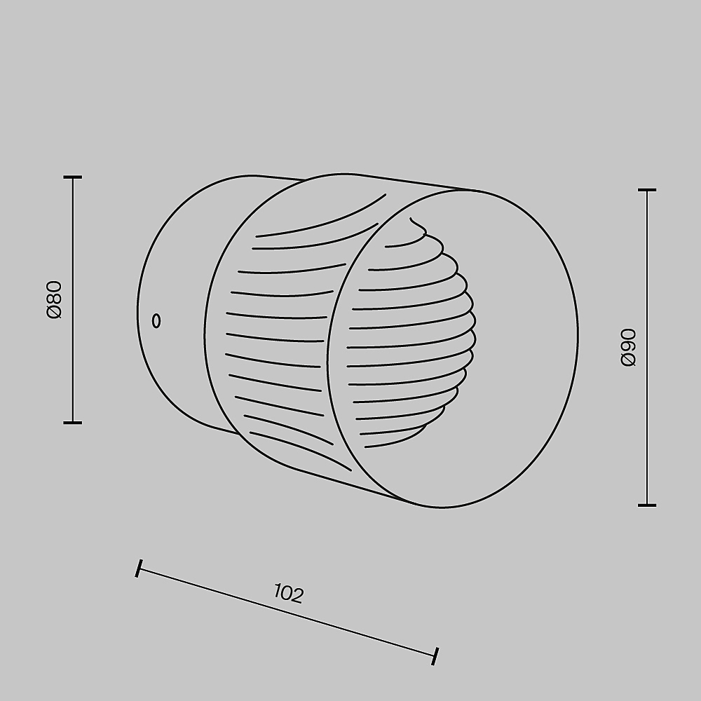 Настенный светильник Maytoni Sacramento MOD480WL-L6BS3K