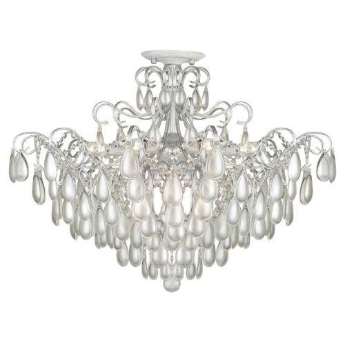 Потолочная люстра AM Group Monica MONICA PL9 SILVER