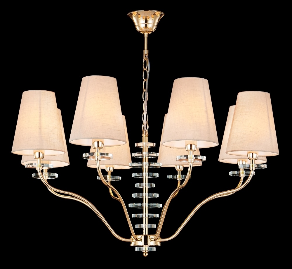 Подвесная люстра Crystal Lux Armando Gold ARMANDO SP8 GOLD