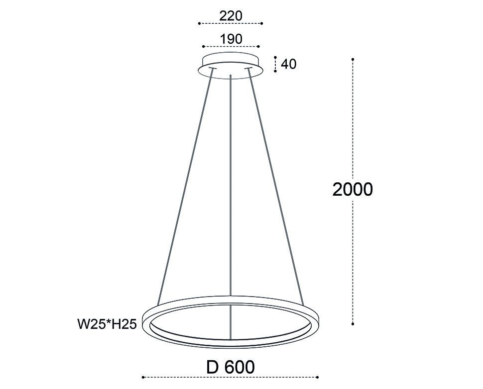 Подвесная люстра Italline IT013-6027 black 3000K
