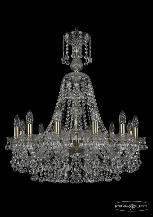 Подвесная хрустальная люстра 1409 Bohemia 1409/12/240/XL-75 Pa
