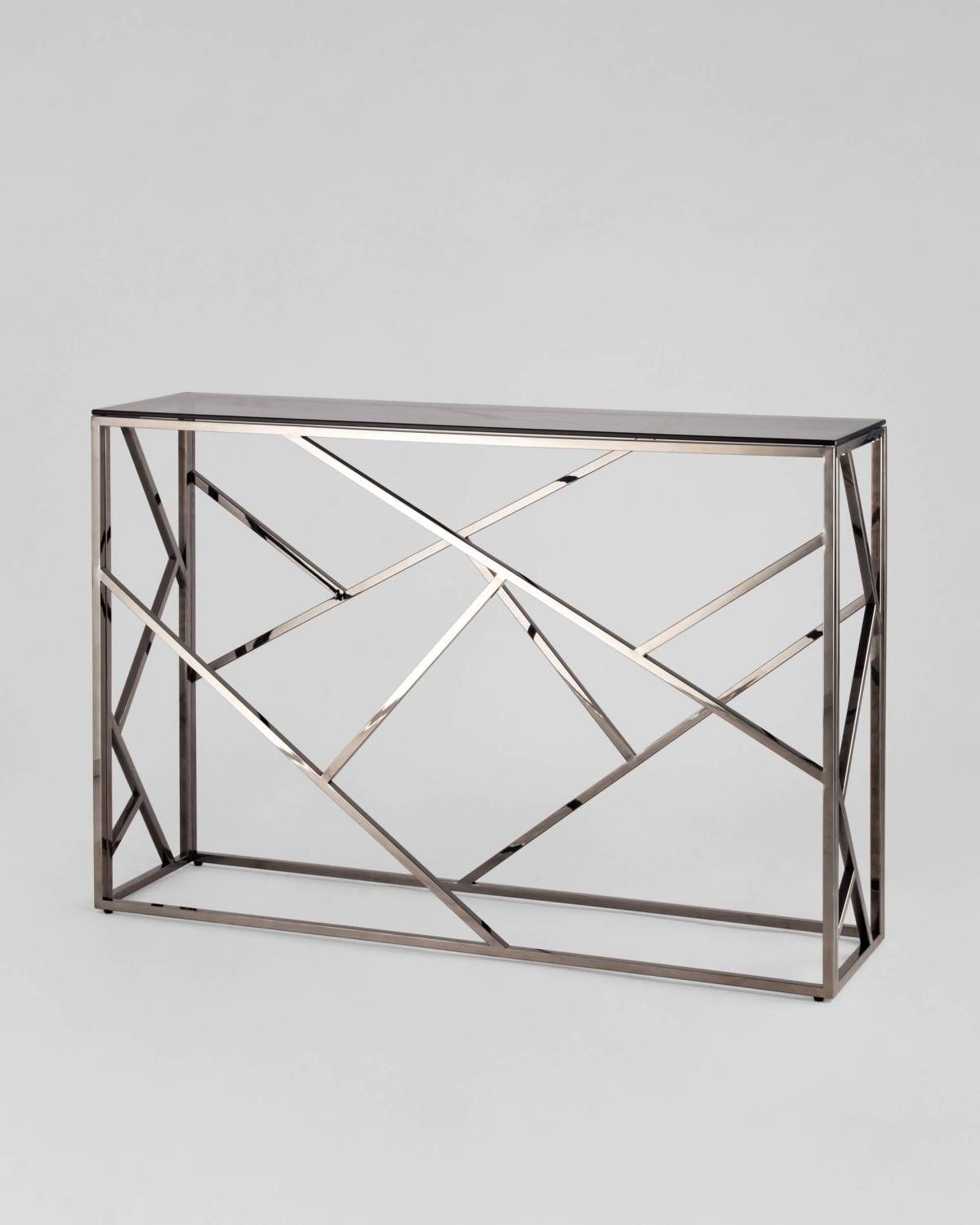 Консоль Stool Group Арт Деко ECST-015-BG-SK (115x30)