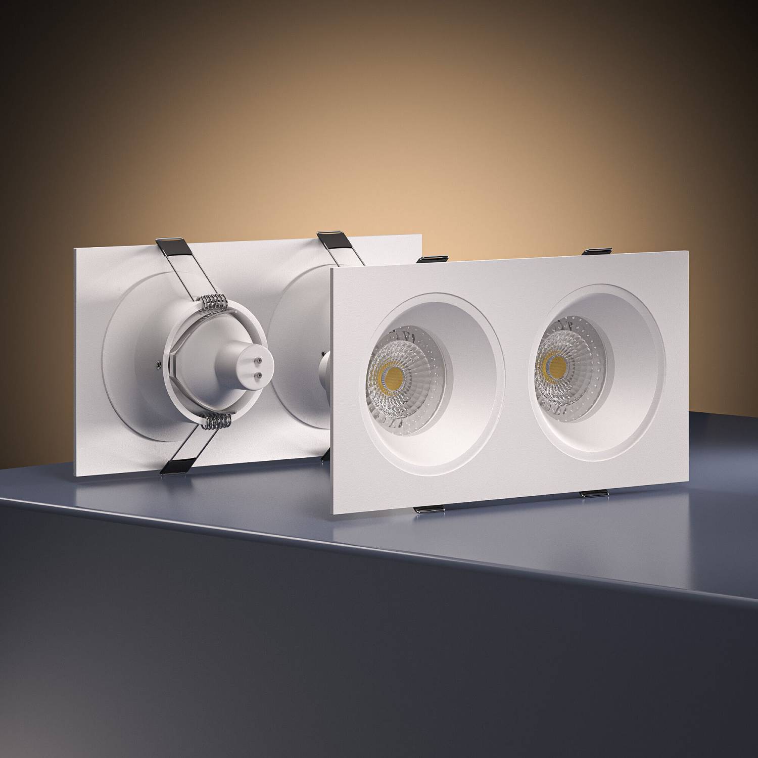 Встраиваемый светильник Elektrostandard Andi 15700/02 GU10 белый