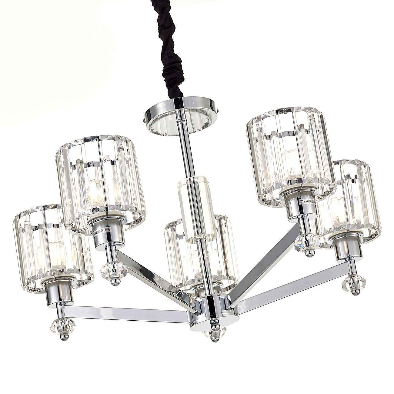 Подвесная люстра Escada Adorn 691/5S (Chrome) Подвесная люстра Escada Adorn 691/5S (Chrome)