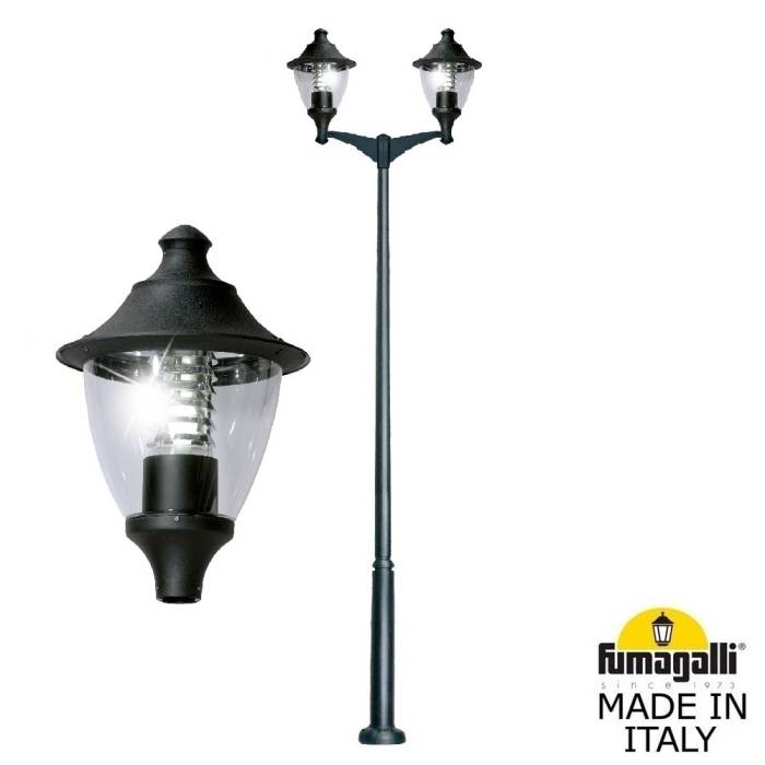 Столб фонарный уличный Fumagalli Gino F50.372.A20.AXE27