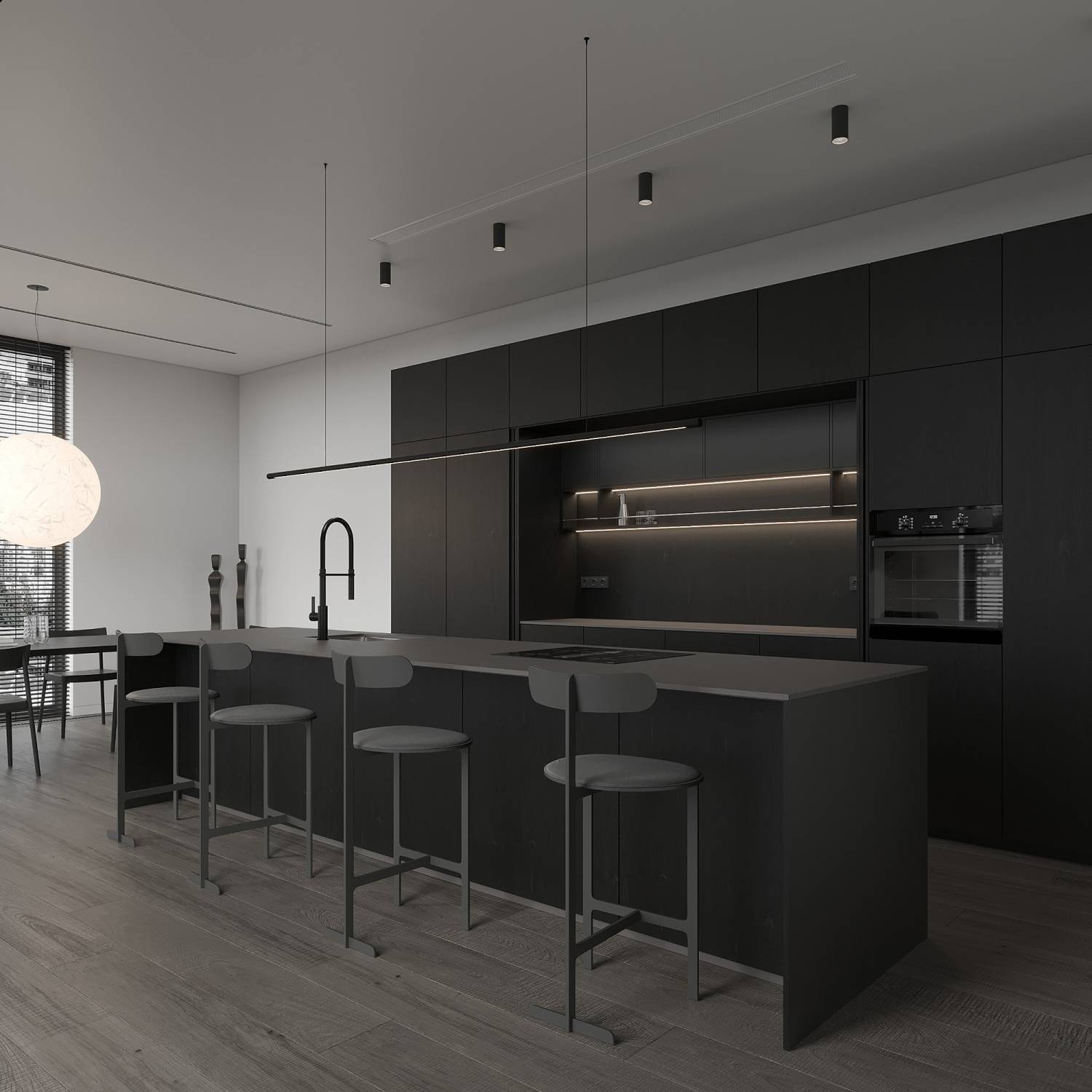 Накладной угловой внутренний профиль для светодиодной ленты-2м, белый Hesby Lighting Line HSBL_0197