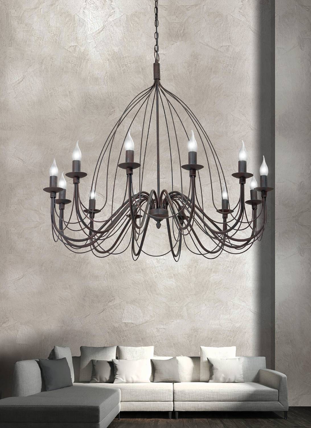 Подвесная люстра Розанофф Ines RS117/12