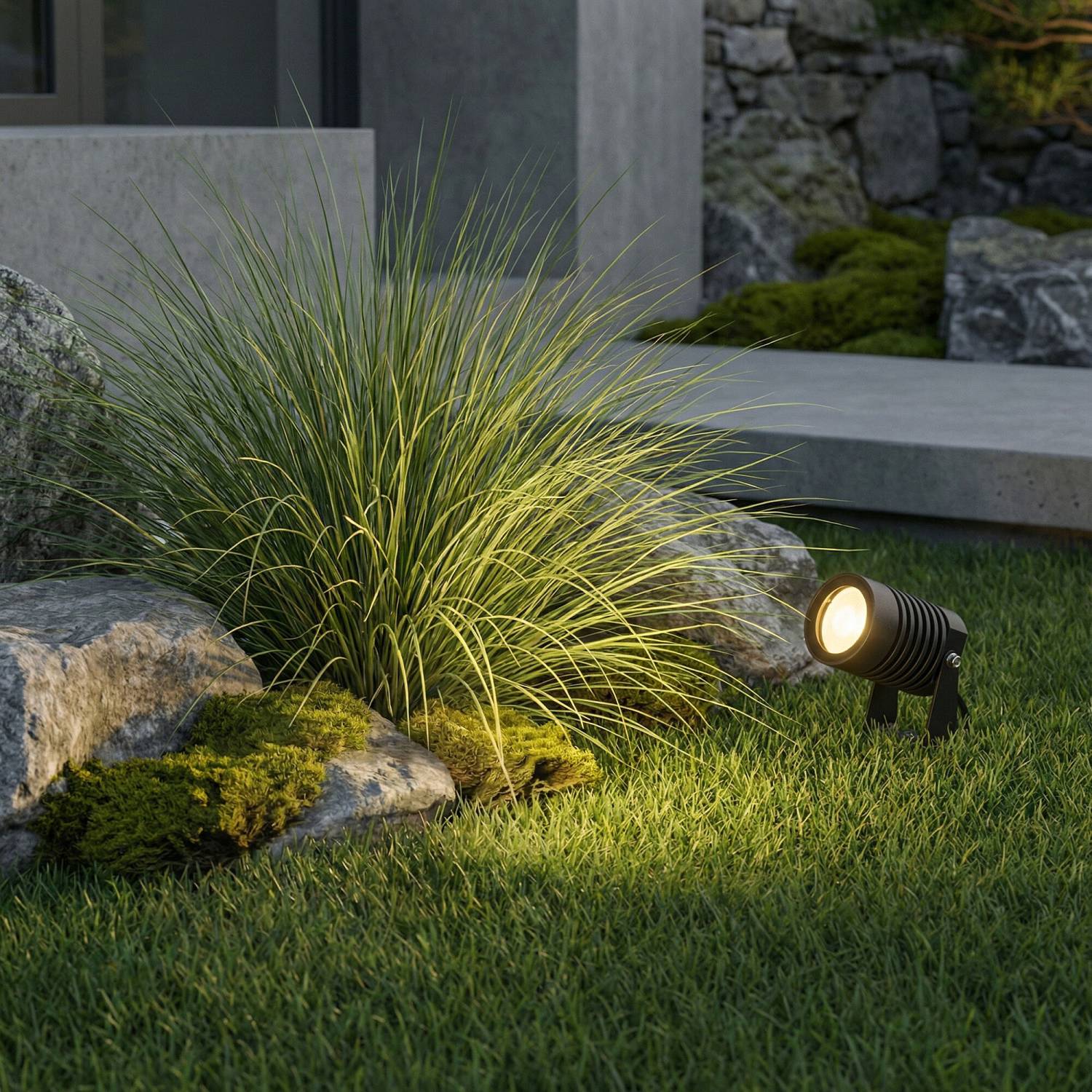 Прожектор уличный Elektrostandard Landscape Landscape LED 3000K черный (043 FL LED)