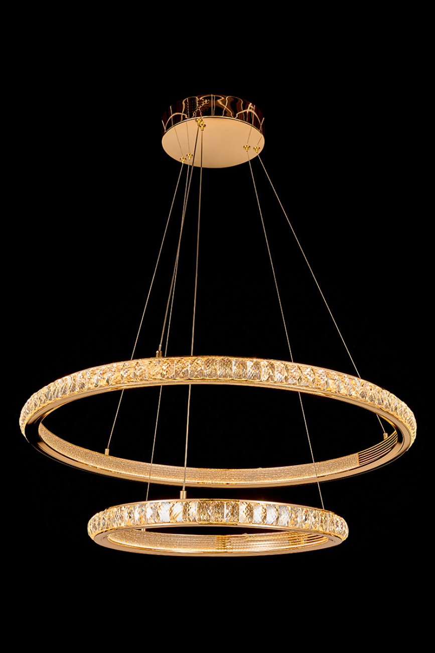 Подвесная люстра LEON Colisee LE7718/800-2K Gold