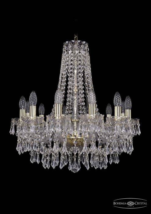 Подвесная хрустальная люстра 1403 Bohemia 1403/12/195/h-60 G