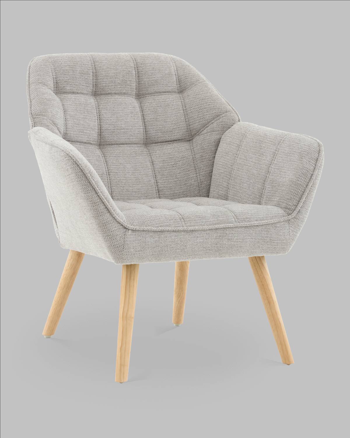 Кресло Stool Group Вэйл QH-8904K DAG-18(80) light grey