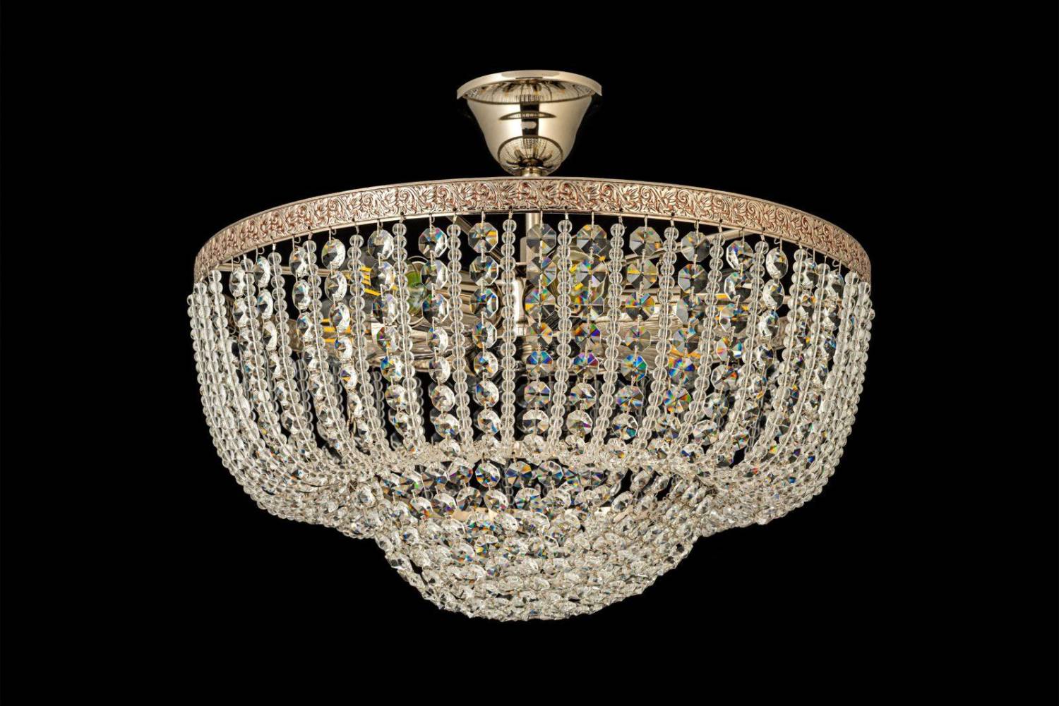 Потолочная хрустальная люстра Arti Lampadari Favola Favola E 1.3.40.502 N