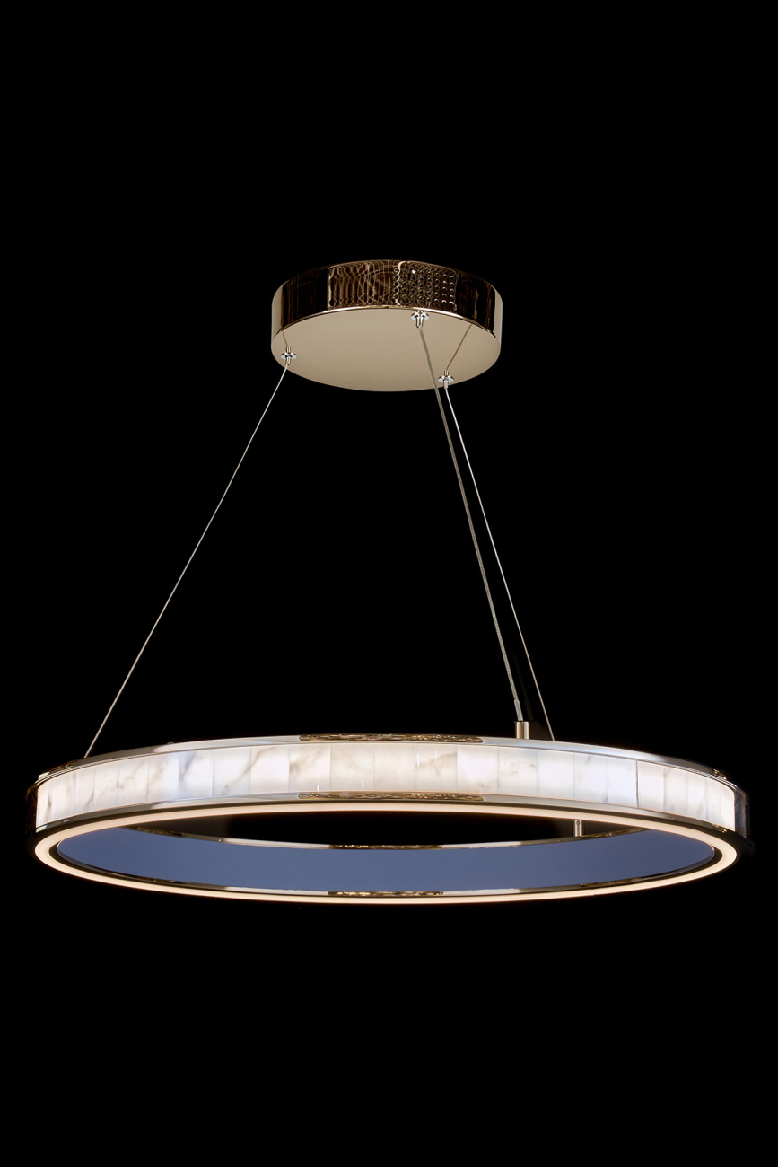 Подвесная люстра LEON Christine LE7702/600 Black Chrome