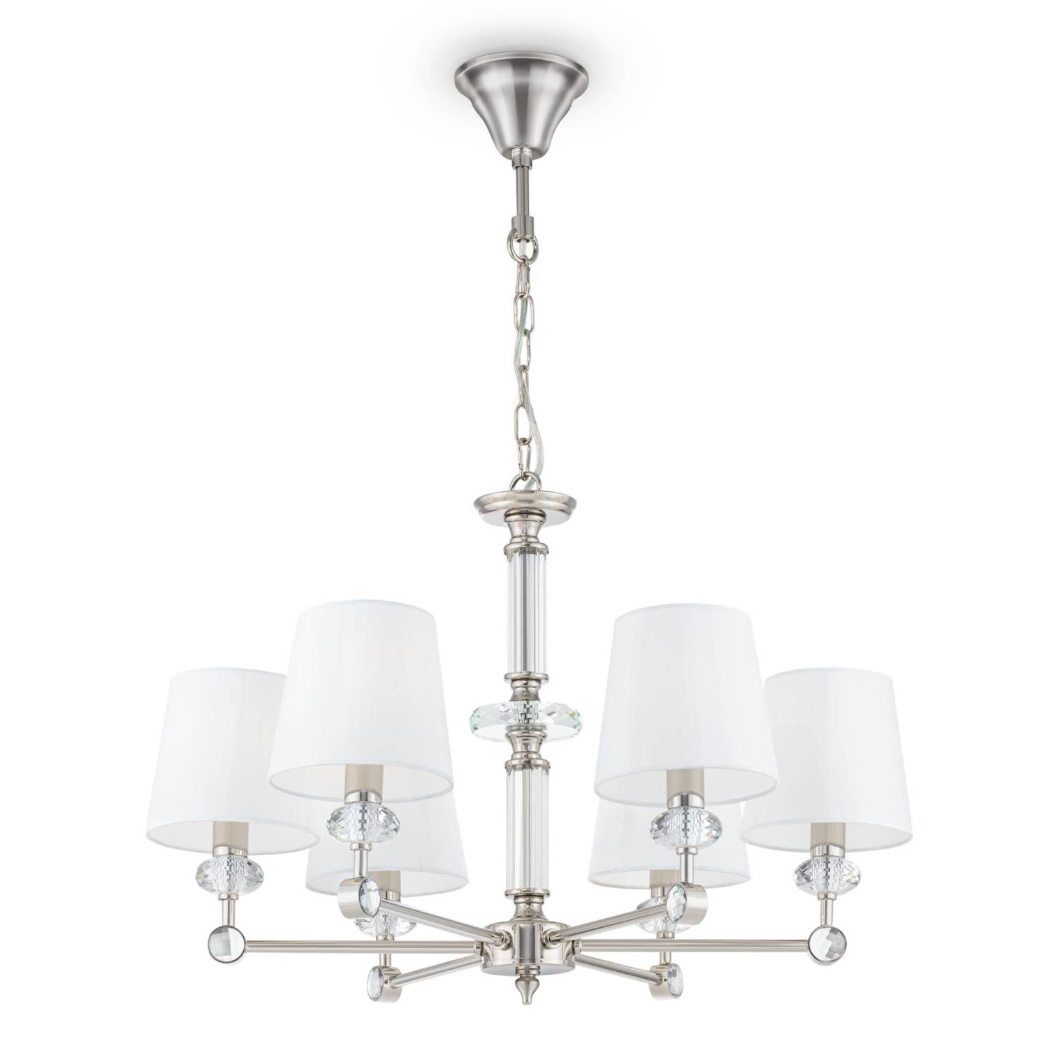 Подвесная люстра Maytoni Riverside MOD018PL-06CH Подвесная люстра Maytoni Riverside MOD018PL-06CH