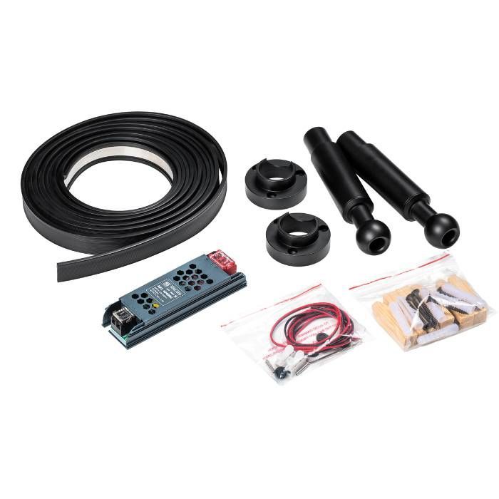 Тросовая система CORDA 5м и блок питания на 60W (max мощность ленты 11W/метр) Lightstar Corda 60CORDA5