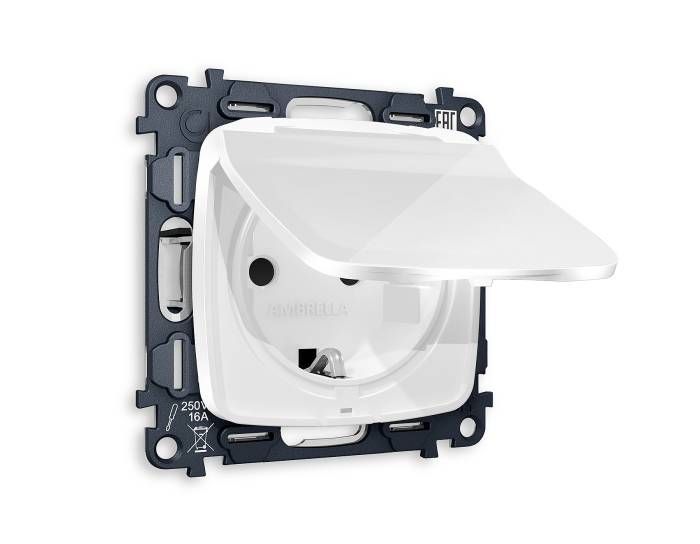 Розетка Ambrella Volt OMEGA MO108010