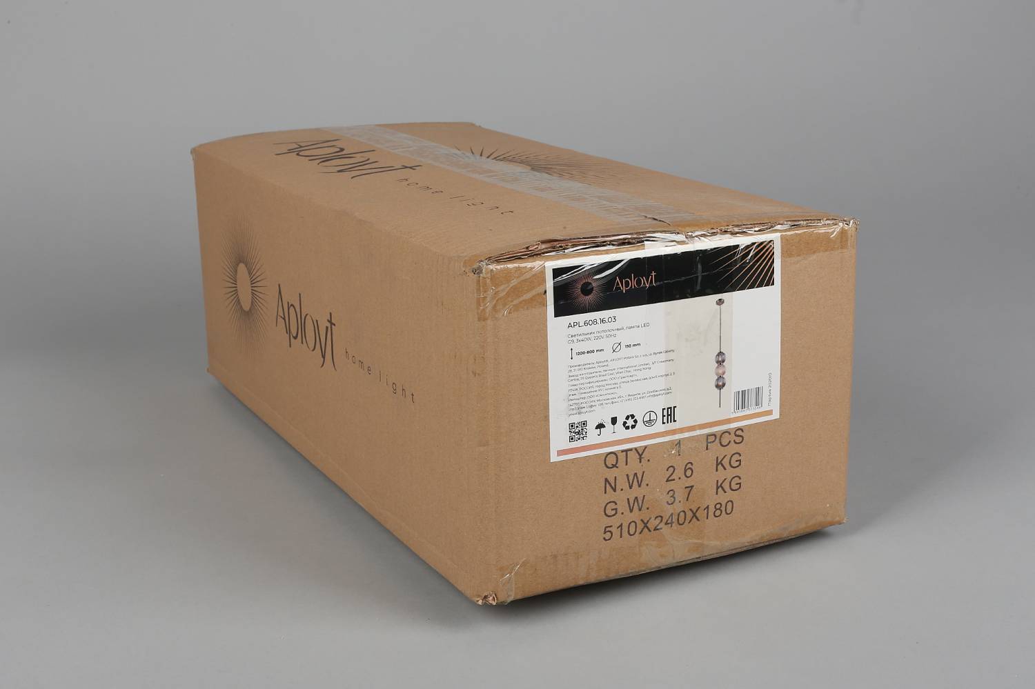 Светильник подвесной Aployt Zhizel APL.608.16.03